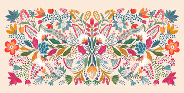 Vibrant Folk Floral | Poster