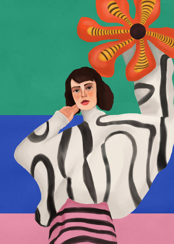 Vibrant Fashion Abstract | Canvas