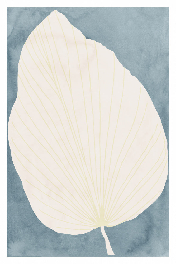 Calm Botanical Leaf | Canvas