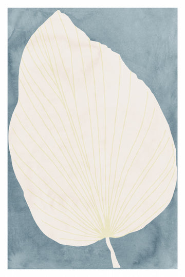 Calm Botanical Leaf | Canvas