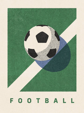 Classic Football Field | Canvas