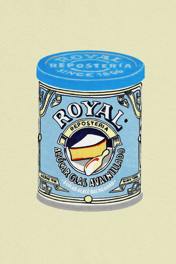 Retro Powdered Sugar | Poster