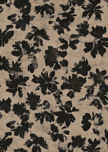 Dark Floral Abstract | Canvas