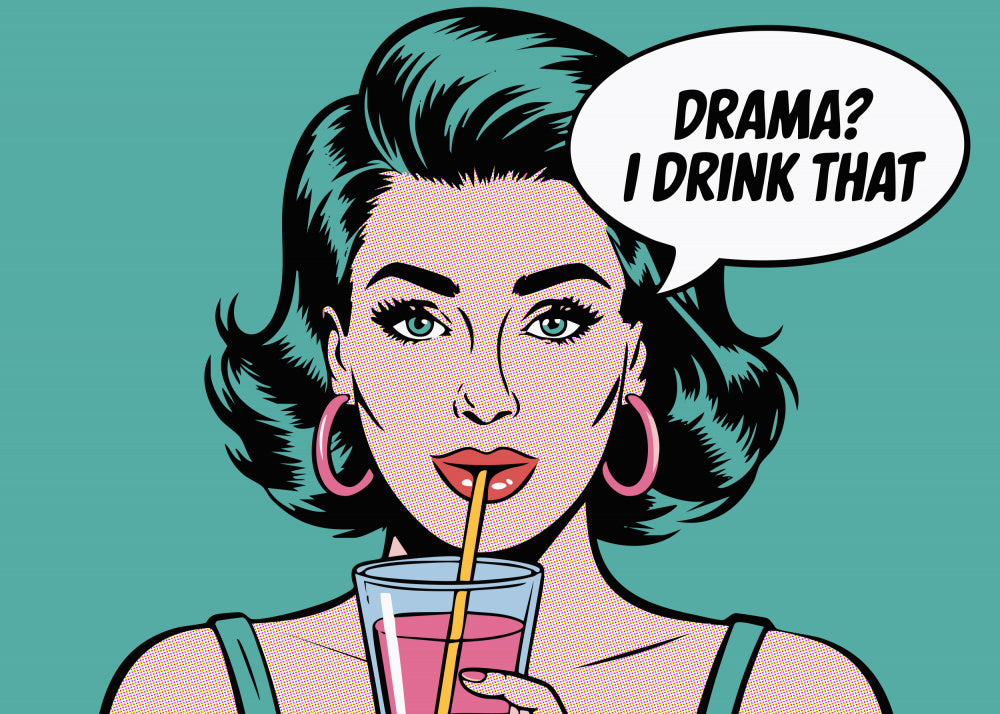 Pop Art Drama Queen | Canvas