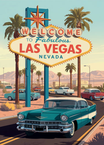 Iconic Las Vegas Welcome | Poster