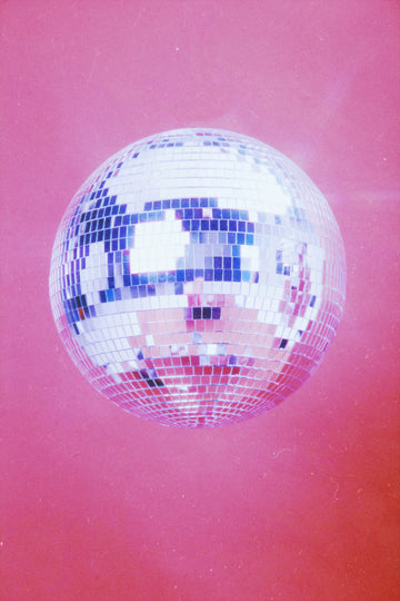 Pink Disco Ball | Canvas