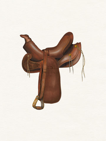 Classic Western Saddle | Canvas