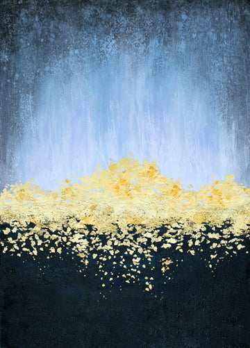 Golden Horizon Abstract | Poster