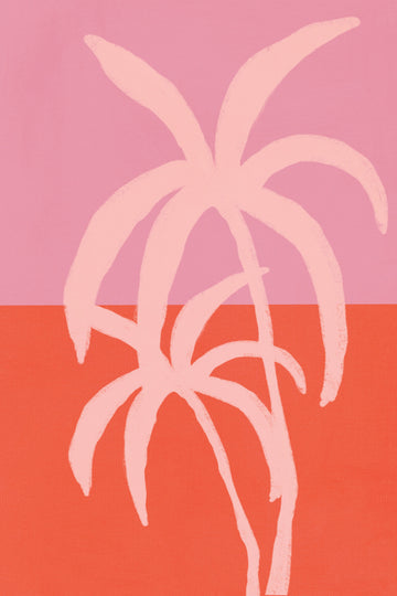 Pastel palms | Poster