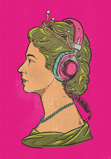 Royal Headphones | Poster