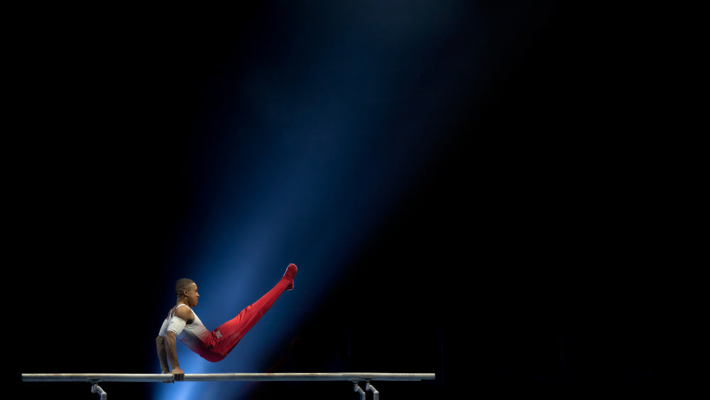 Gymnast on Parallel Bars | Canvas