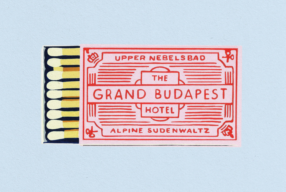 Charming Vintage Matchbox | Poster