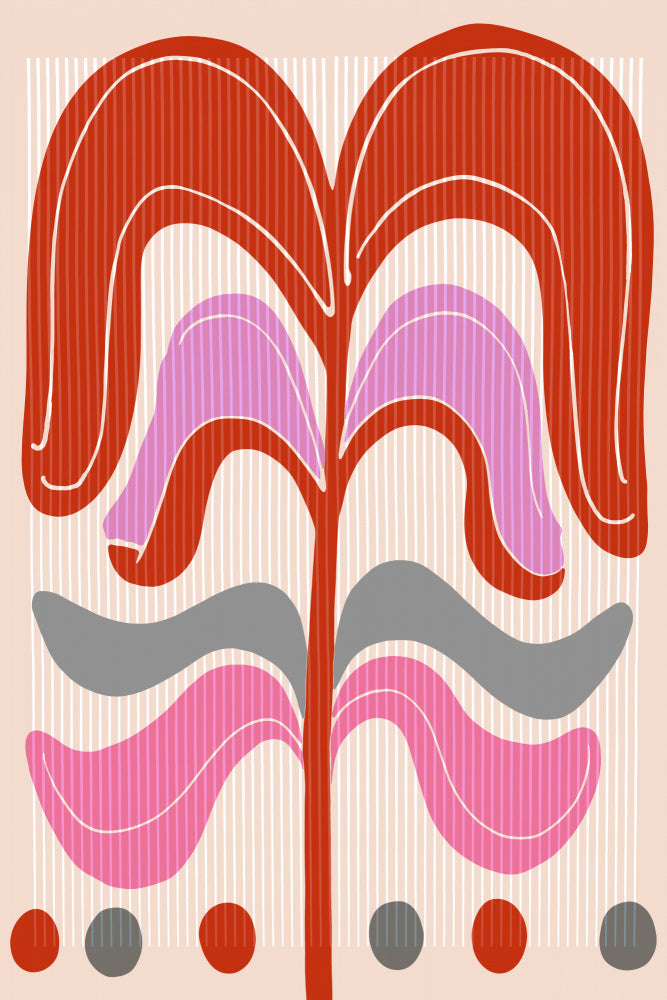 Abstract Floral Design | Poster