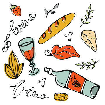 Delightful Wine and Bites | Poster
