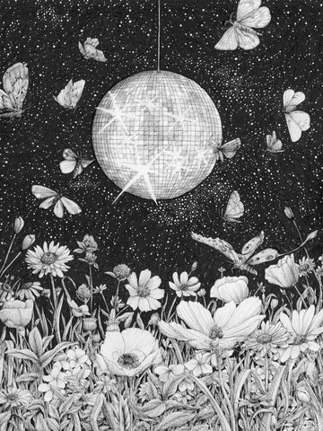 Starry Disco Garden | Poster