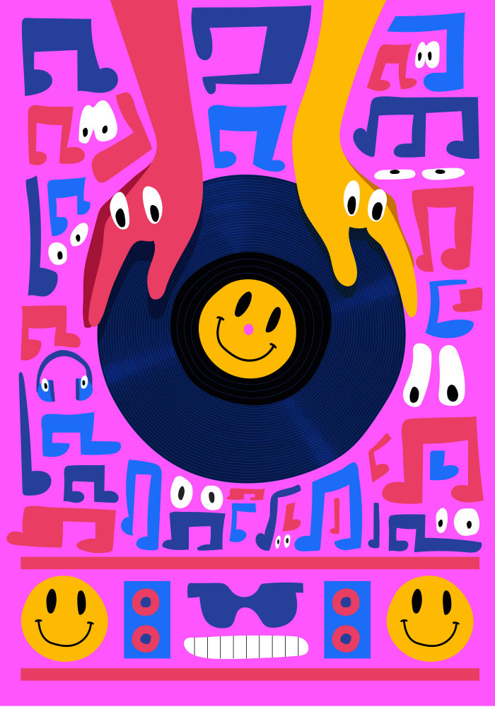 Pink Music Dance Party | Poster