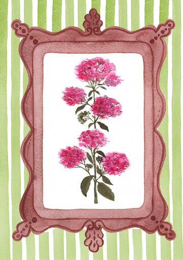 Charming Floral Frame | Canvas