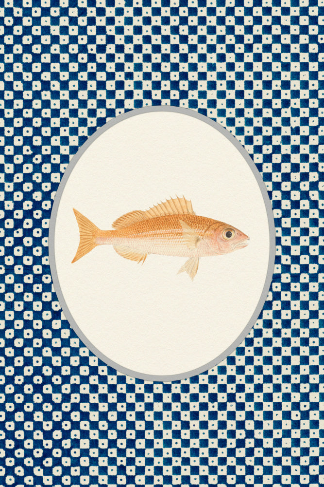 Japanese Fish Pattern | Canvas
