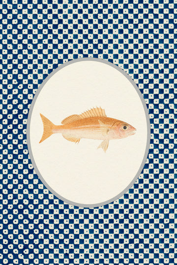 Japanese Fish Pattern | Canvas