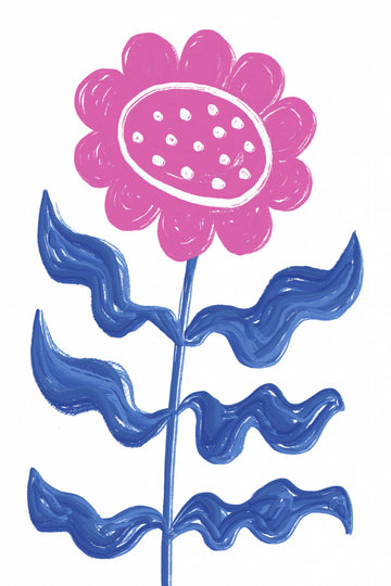 Bold Pink Flower | Poster