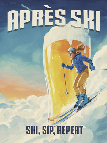 Après Ski Beer Fun | Poster