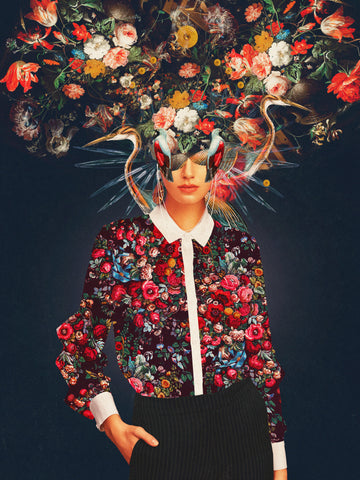 Your Head Was Full of Colours That Had No Names | Canvas