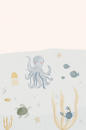 Gentle Ocean Friends | Poster