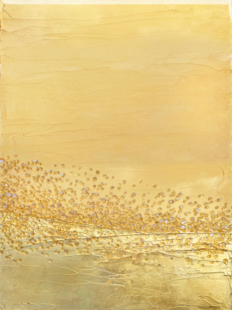 Radiant Gold Texture | Poster