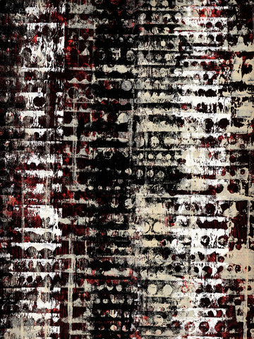 Distressed Geometric Abstract | Canvas