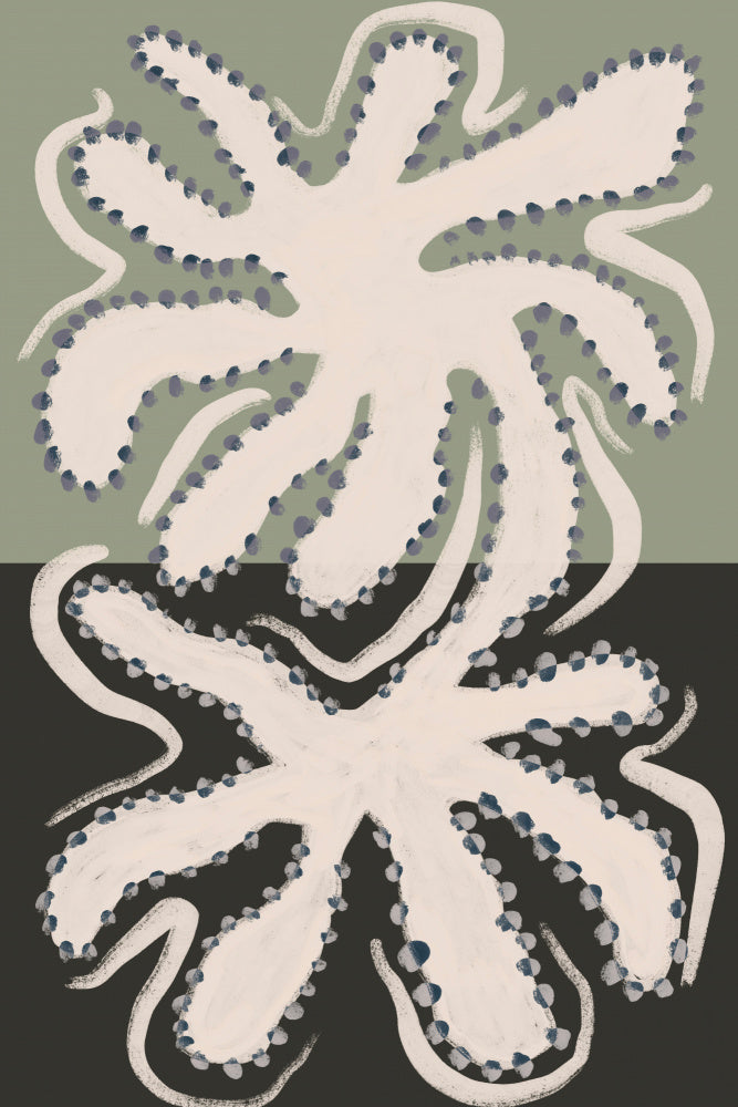 Reflected Octopus Forms | Canvas