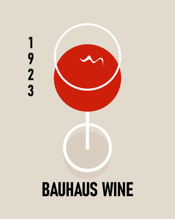 Bauhaus Wine Glass | Canvas