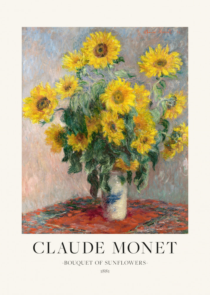 Bouquet Of Sunflowers | Poster