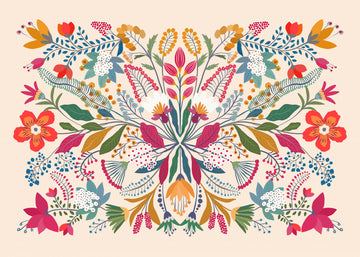 Vibrant Garden Tapestry | Poster
