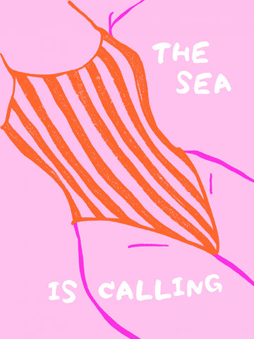 The Sea Is Calling | Canvas