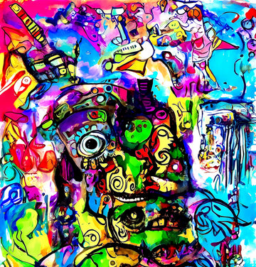 Vibrant Abstract Eye | Poster