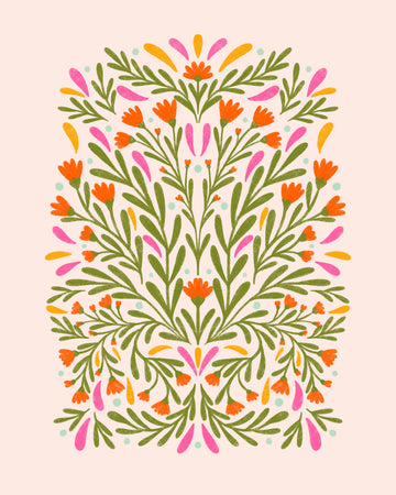Cheerful Botanical Design | Poster
