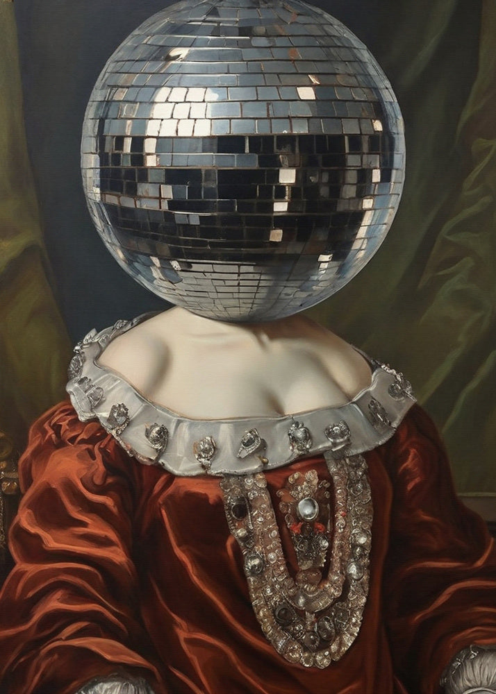 Regal Disco Portrait | Poster