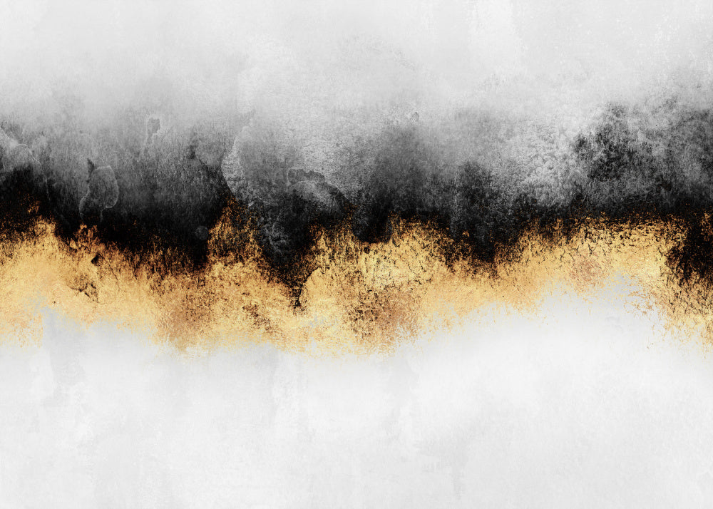Gilded Shadow Flow | Poster