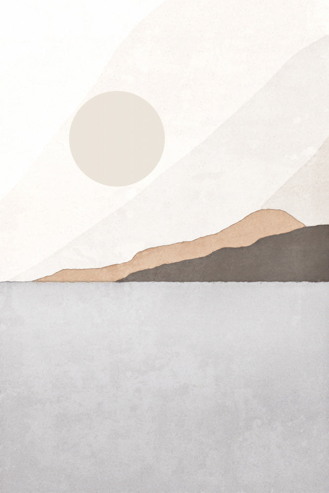 Calm Mountain Horizon | Canvas