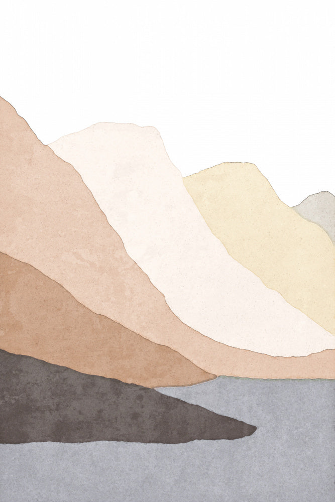 Desert Mountain Layers | Poster
