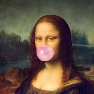 Mona Lisa Bubble Gum | Poster