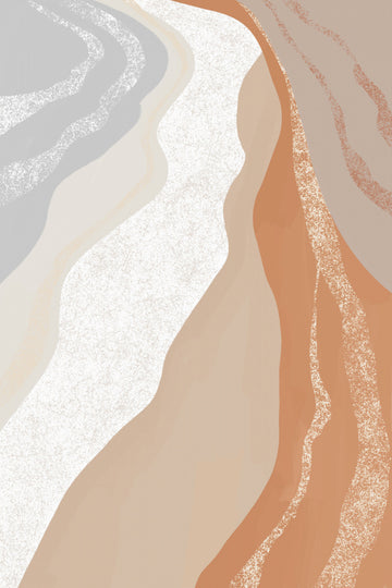 Organic Desert Waves | Canvas