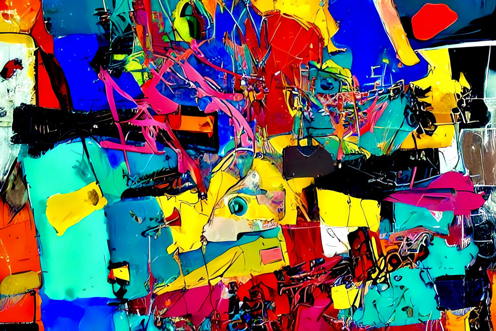 Colorful Urban Energy | Poster