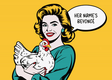 Funny Pop Art Chicken | Poster