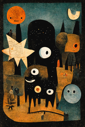 Celestial Creatures | Canvas