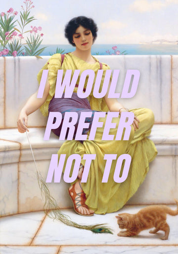 I Would Prefer Not To | Poster