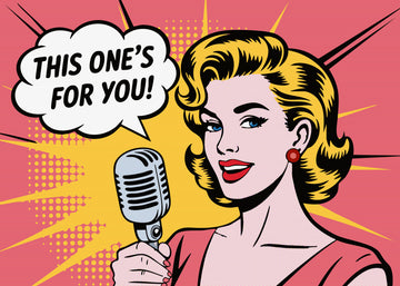 Retro Pop Singer | Poster