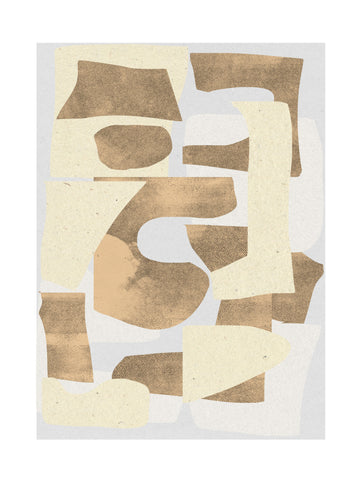 Earthy Fragments | Canvas