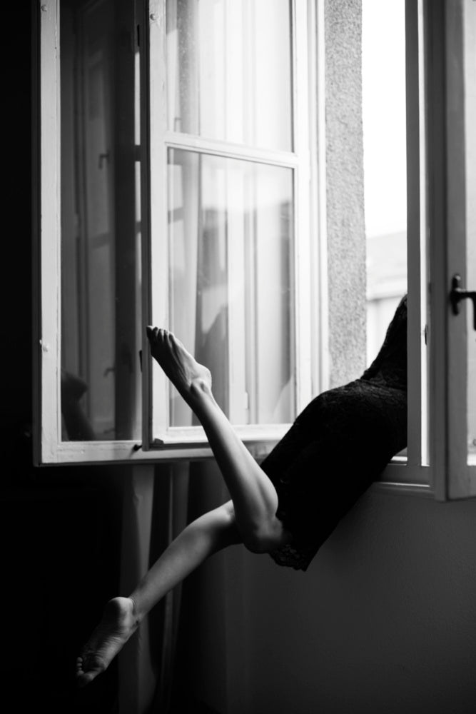 Graceful Legs Open Window | Poster