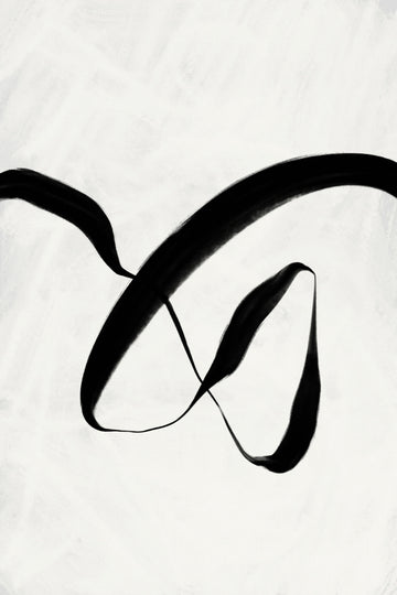 Flowing Ink Dance | Canvas